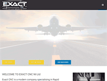 Tablet Screenshot of exactnewrycnc.com